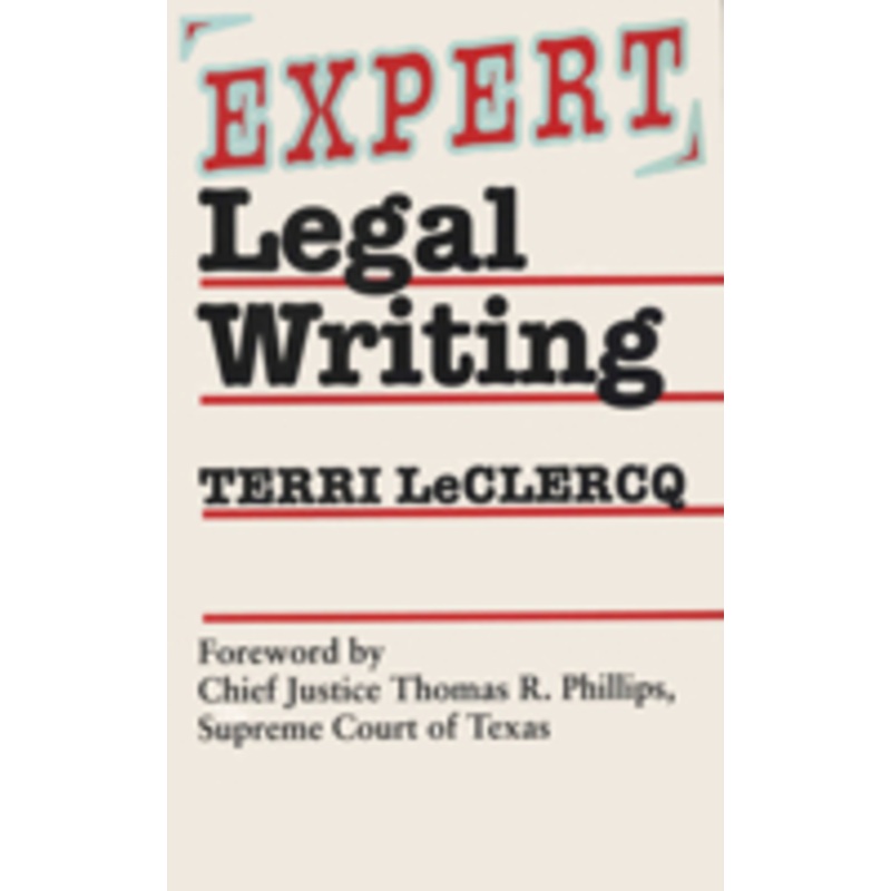 expert legal writing