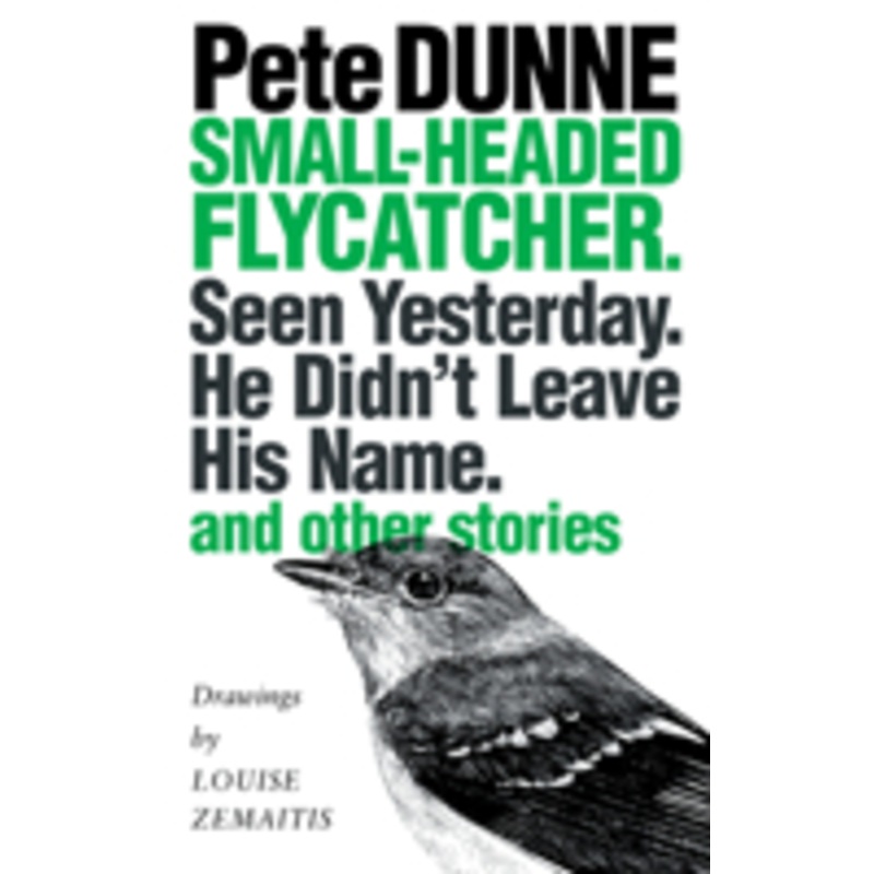 small-headed flycatcher. seen yesterday. he didn’t leave his name.: and other stories