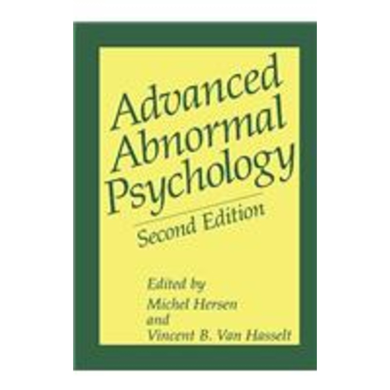 advanced abnormal psychology
