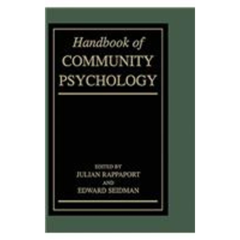 handbook of community psychology