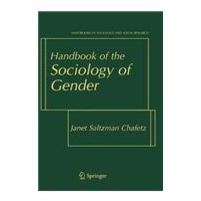 handbook of the sociology of gender