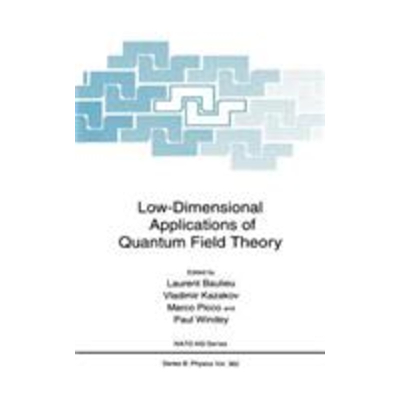 low-dimensional applications of quantum field theory
