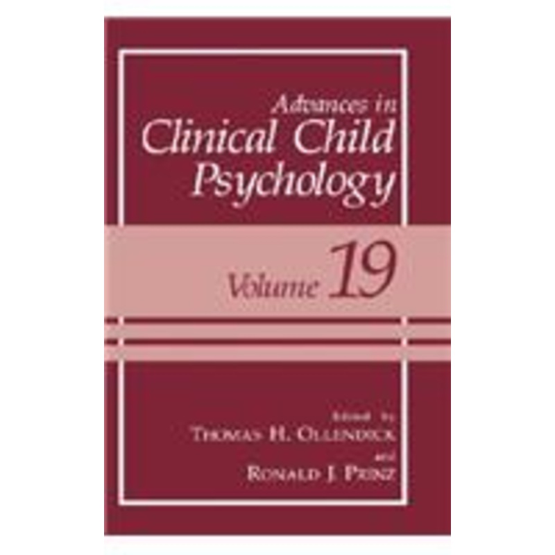 advances in clinical child psychology