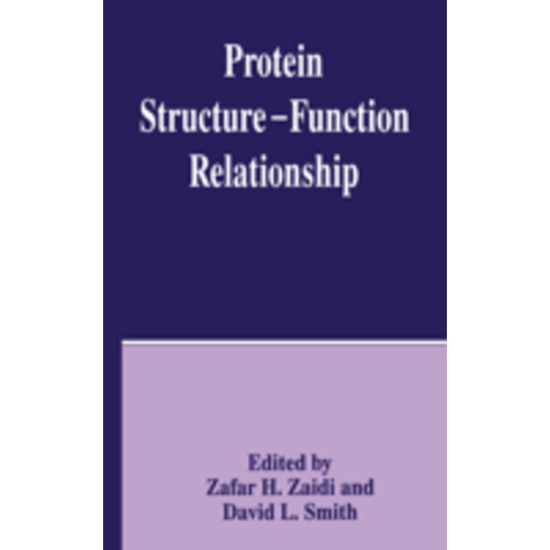 protein structure — function relationship