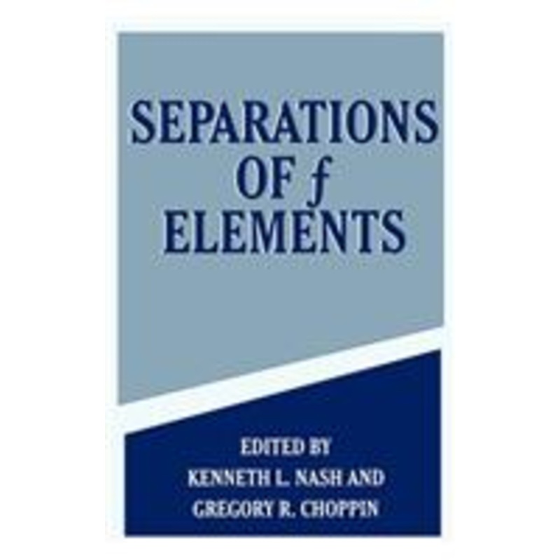 separations of f elements