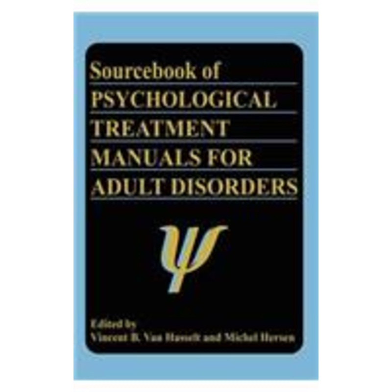 sourcebook of psychological treatment manuals for adult disorders