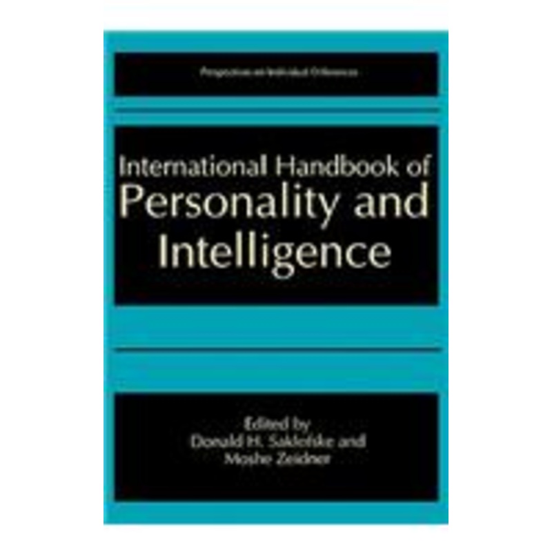 international handbook of personality and intelligence