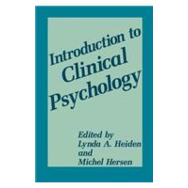 introduction to clinical psychology
