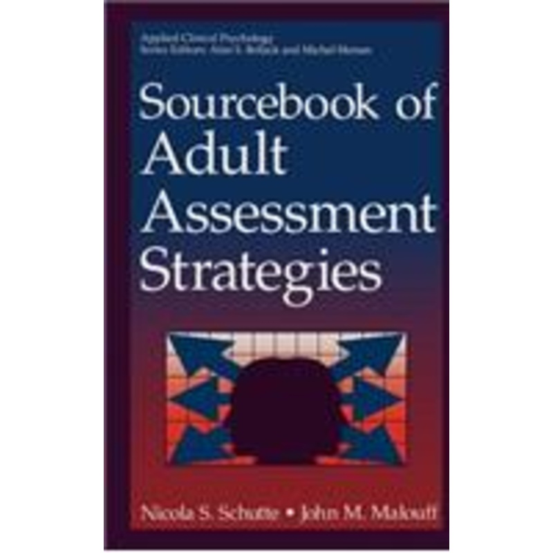 sourcebook of adult assessment strategies