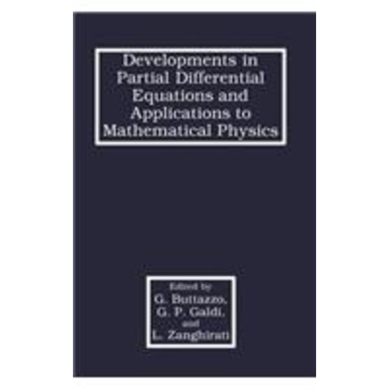 developments in partial differential equations and applications to mathematical physics