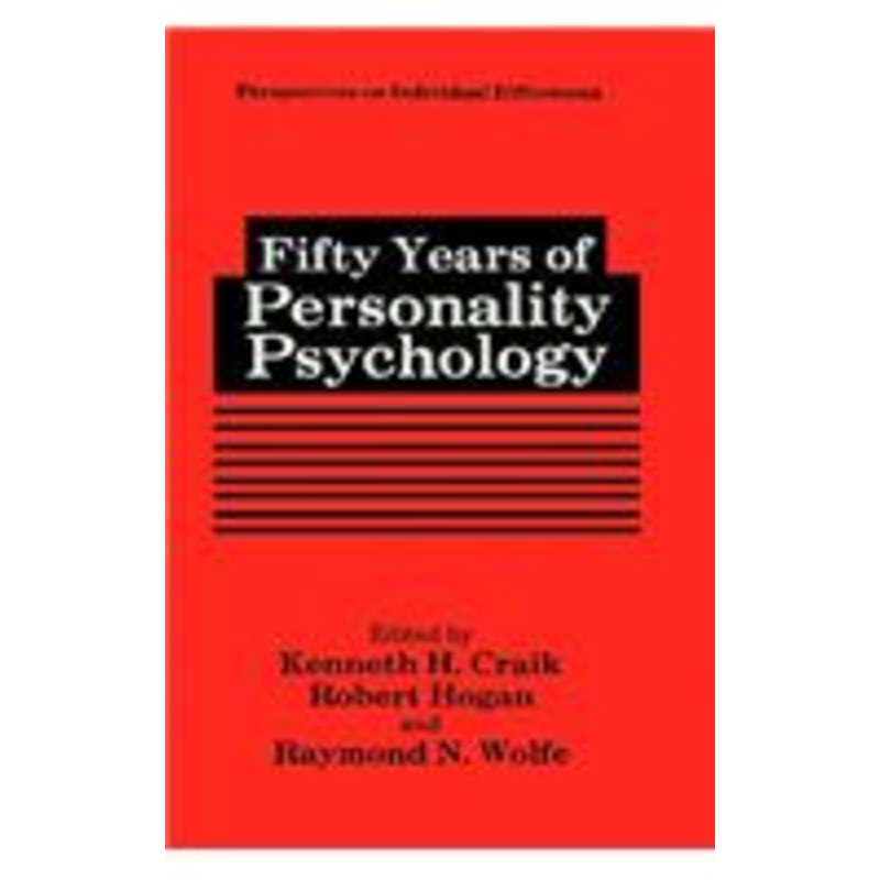 fifty years of personality psychology