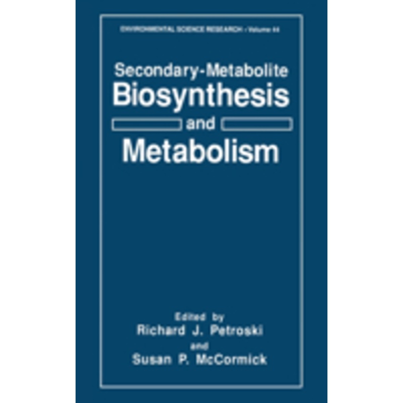 secondary-metabolite biosynthesis and metabolism