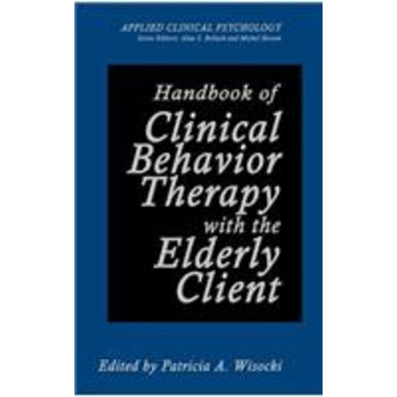 handbook of clinical behavior therapy with the elderly client