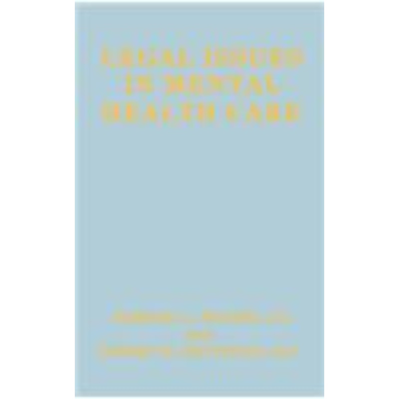 legal issues in mental health care
