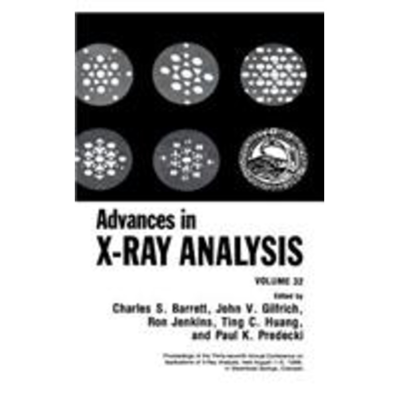 advances in x-ray analysis: volume 32
