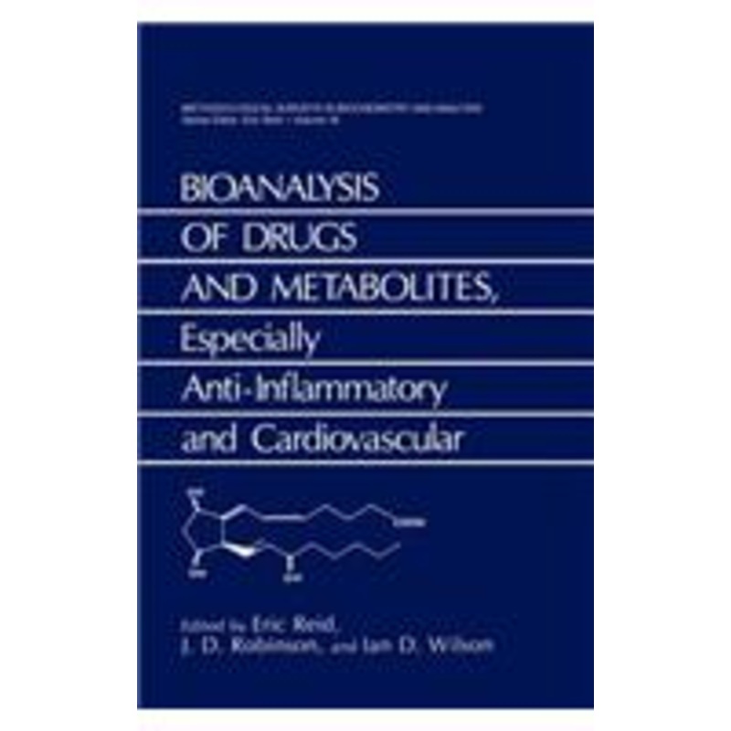 bioanalysis of drugs and metabolites, especially anti-inflammatory and cardiovascular