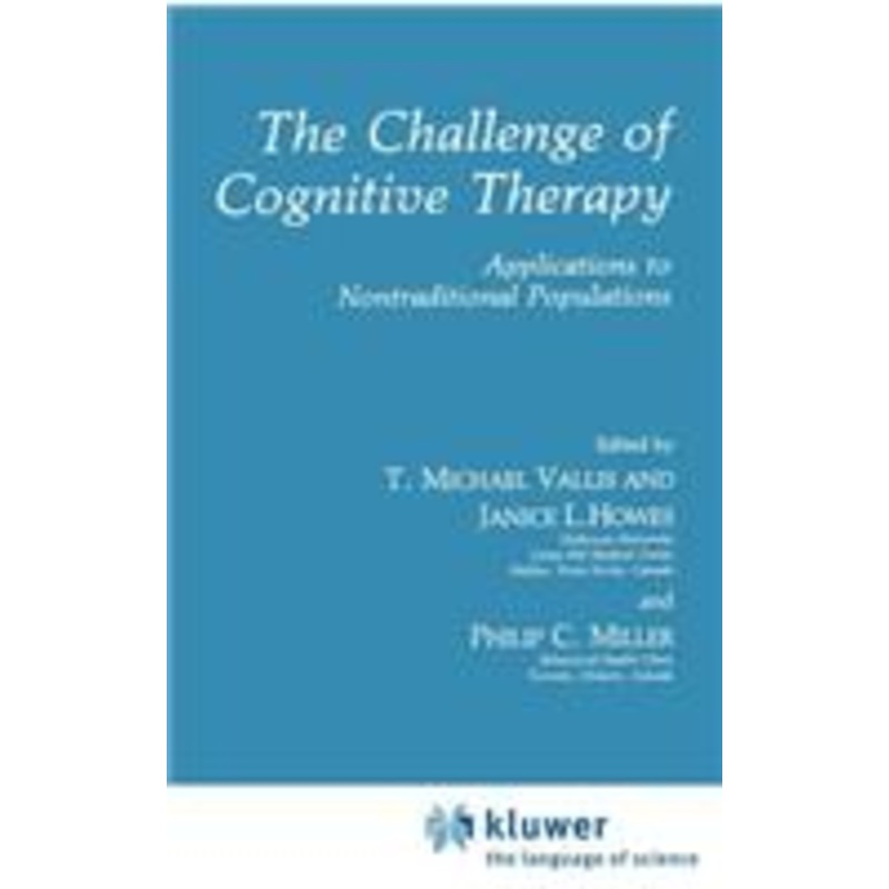 challenge of cognitive therapy: applications to nontraditional populations