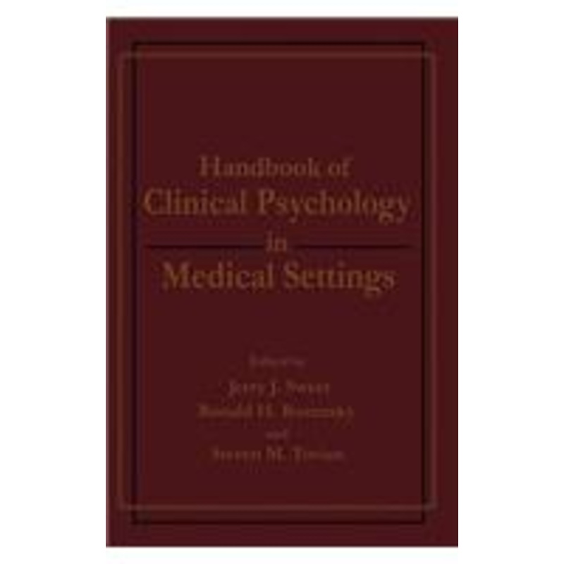 handbook of clinical psychology in medical settings
