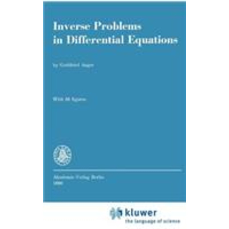 inverse problems in differential equations