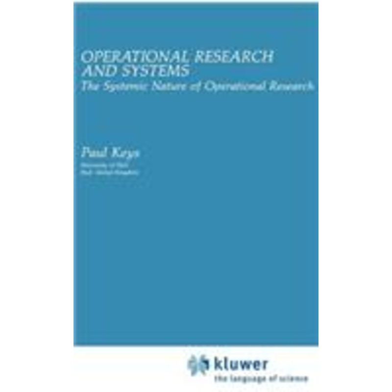 operational research and systems: the systemic nature of operational research
