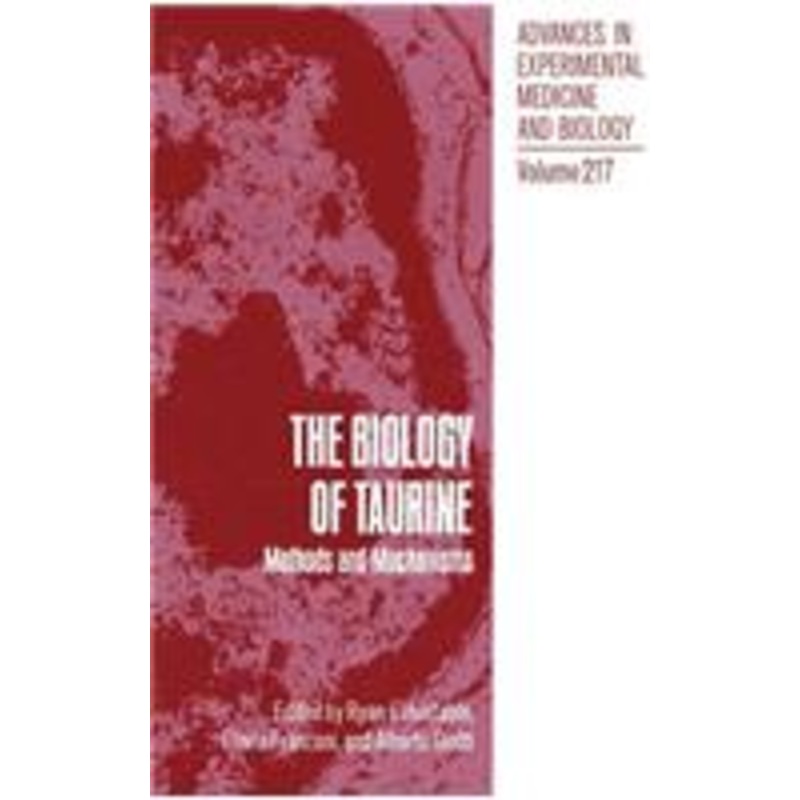 biology of taurine: methods and mechanisms