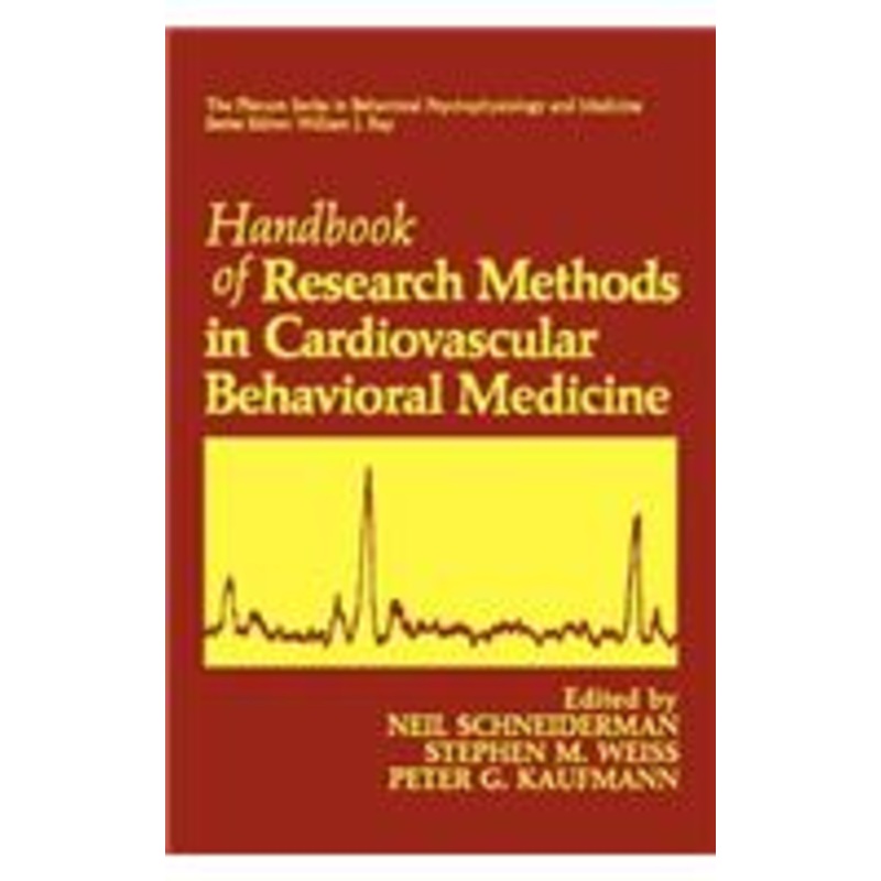 handbook of research methods in cardiovascular behavioral medicine
