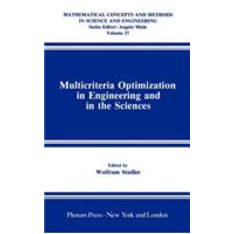 multicriteria optimization in engineering and in the sciences