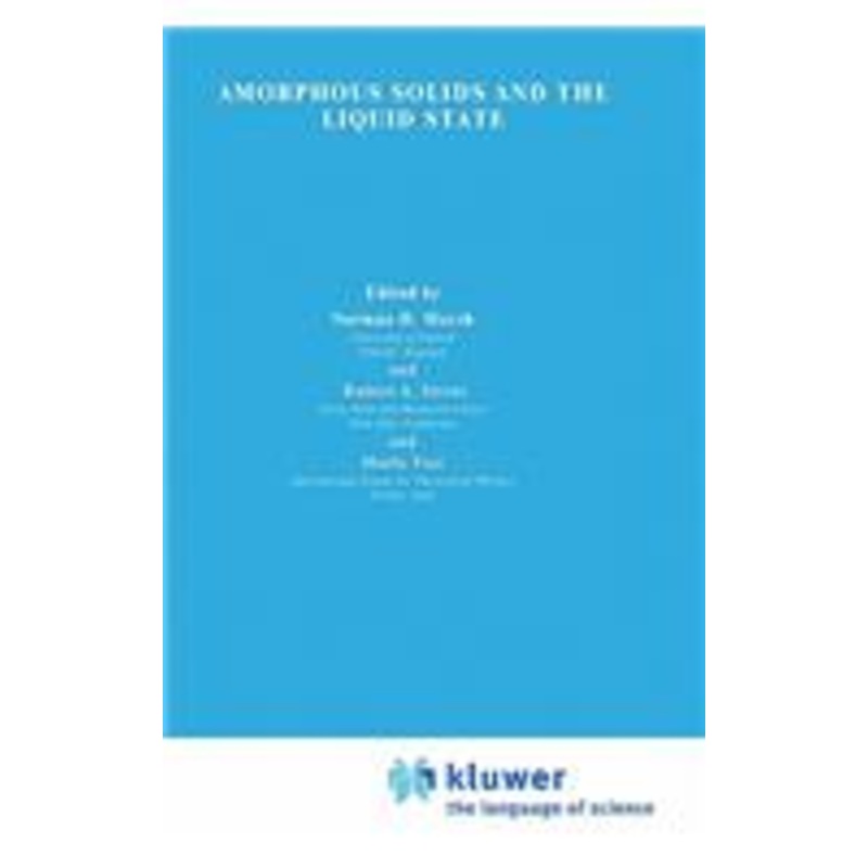 amorphous solids and the liquid state
