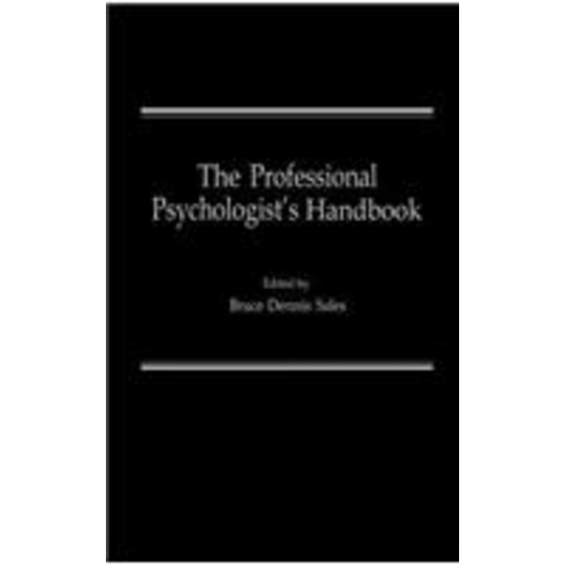professional psychologist’s handbook