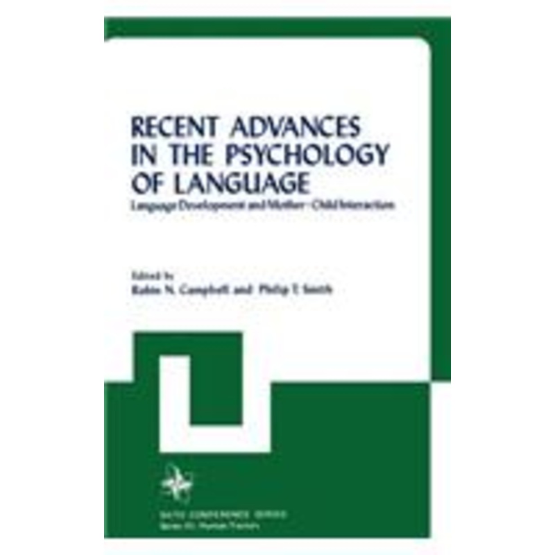 recent advances in the psychology of language
