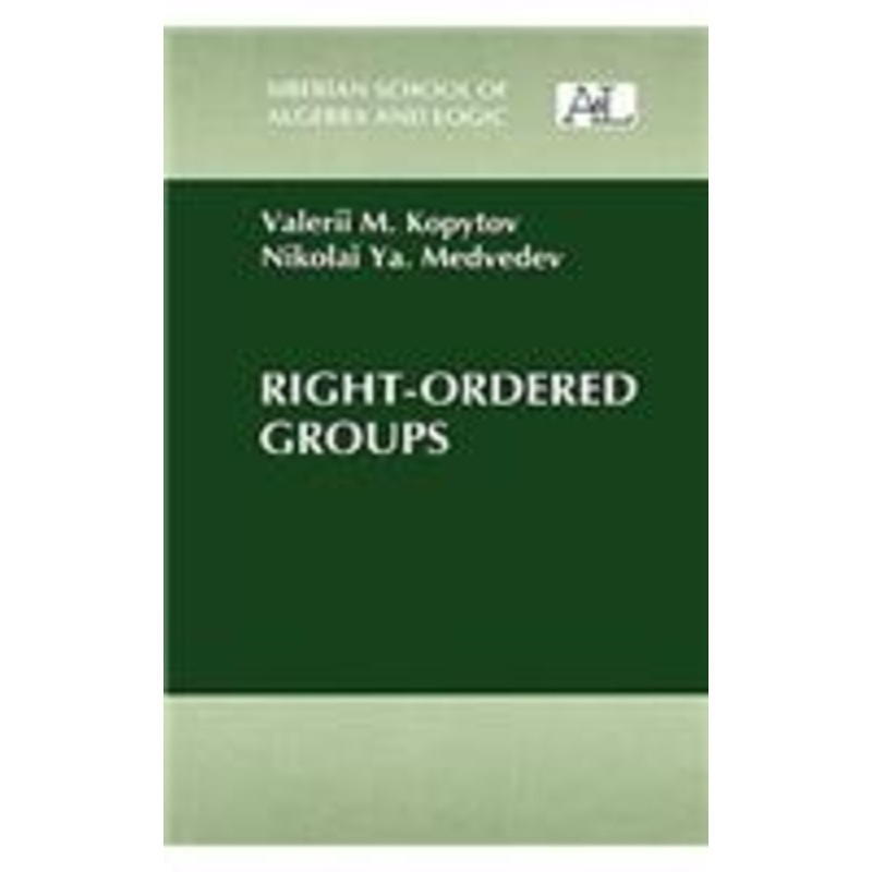 right-ordered groups