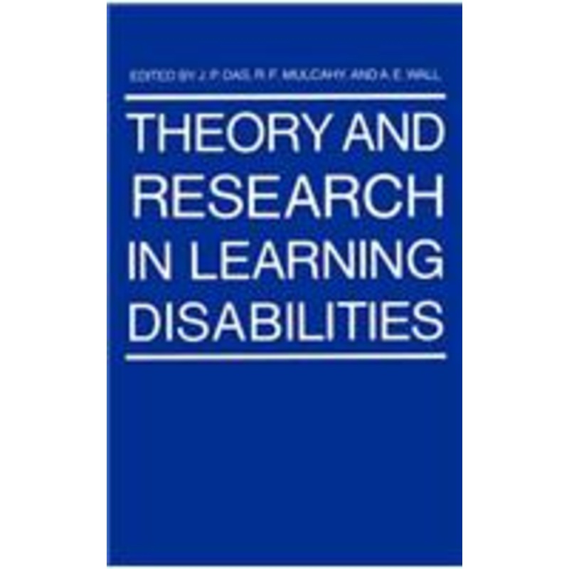 theory and research in learning disabilities