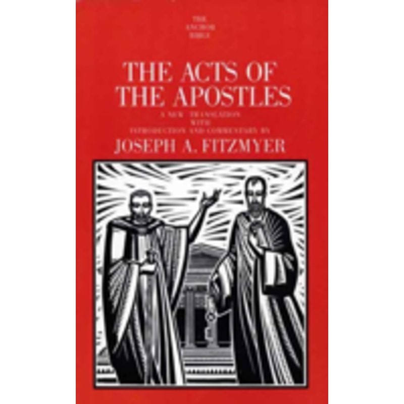 the acts of the apostles: a new translation with introduction and commentary