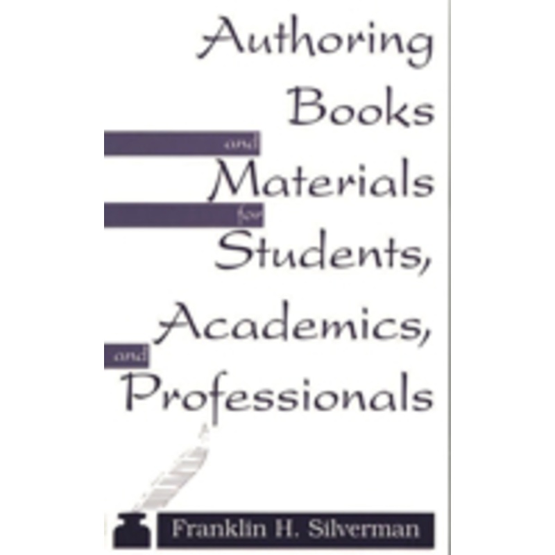 authoring books and materials for students, academics, and professionals