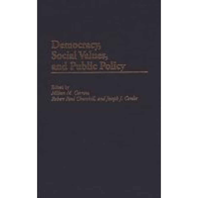 democracy, social values, and public policy