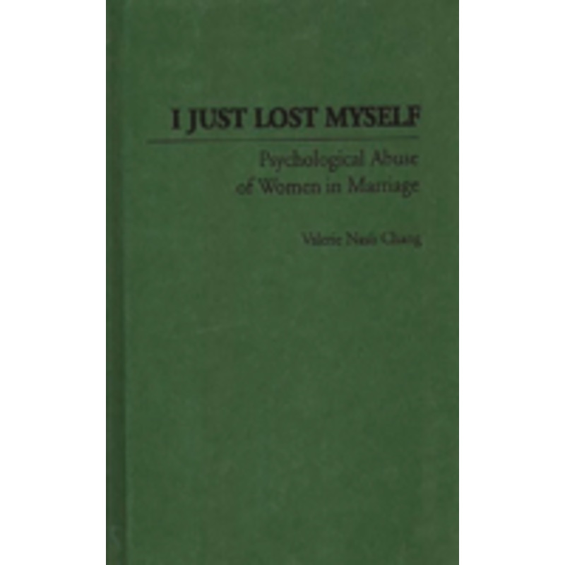 i just lost myself: psychological abuse of women in marriage