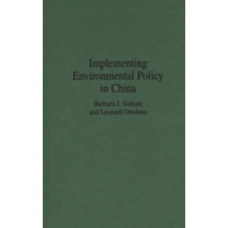 implementing environmental policy in china