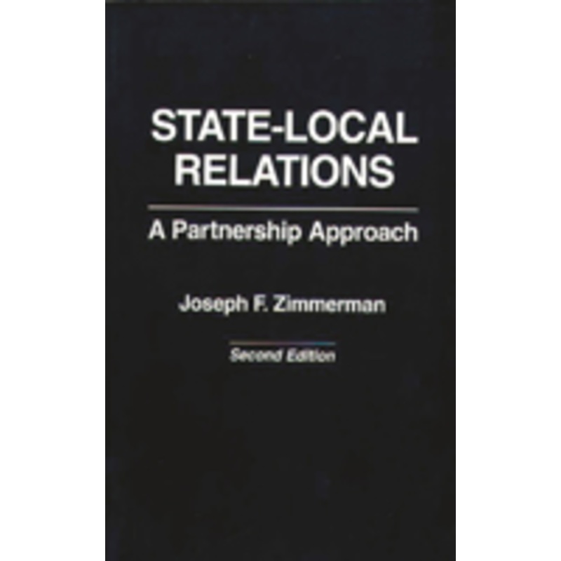 state-local relations: a partnership approach