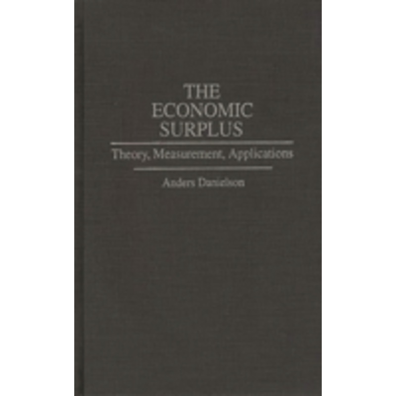 economic surplus: theory, measurement, applications