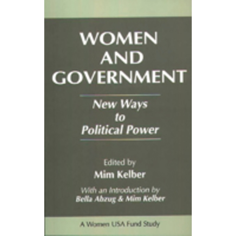 women and government: new ways to political power
