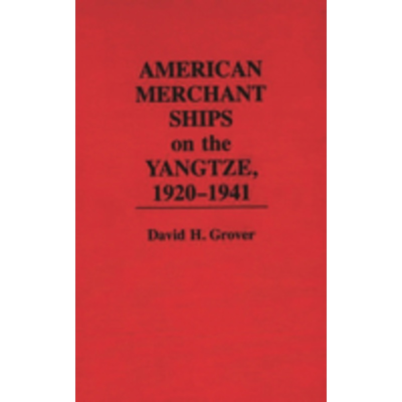 american merchant ships on the yangtze, 1920-1941