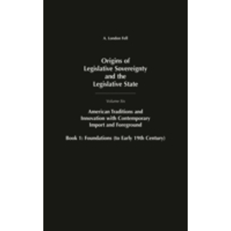 american tradition and innovation with contemporary import and foreground: foundations (to early 19th century)