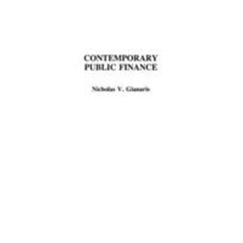 contemporary public finance