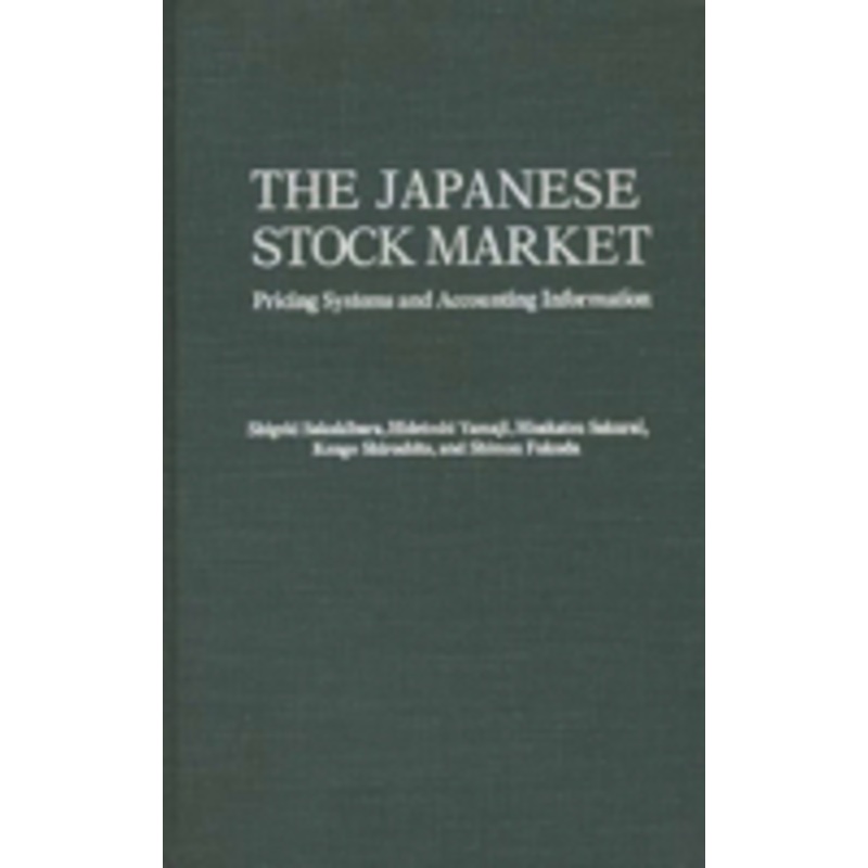 japanese stock market: pricing systems and accounting information