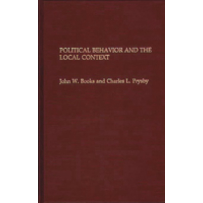 political behavior and the local context