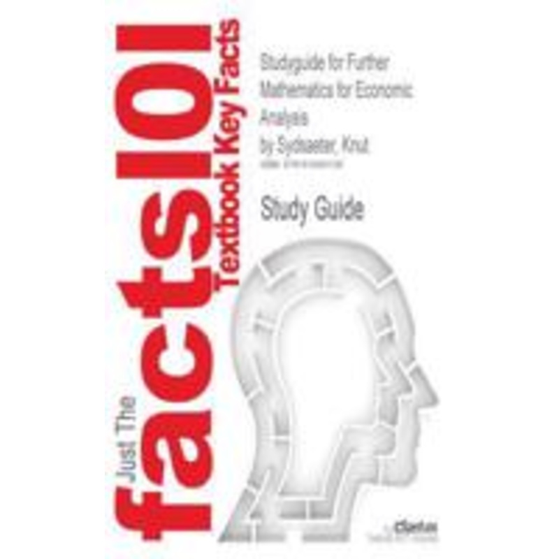 further mathematics for economic analysis