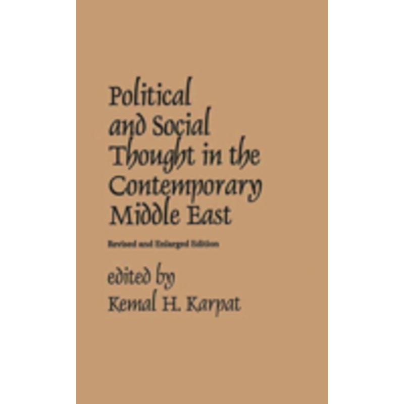 political and social thought in the contemporary middle east