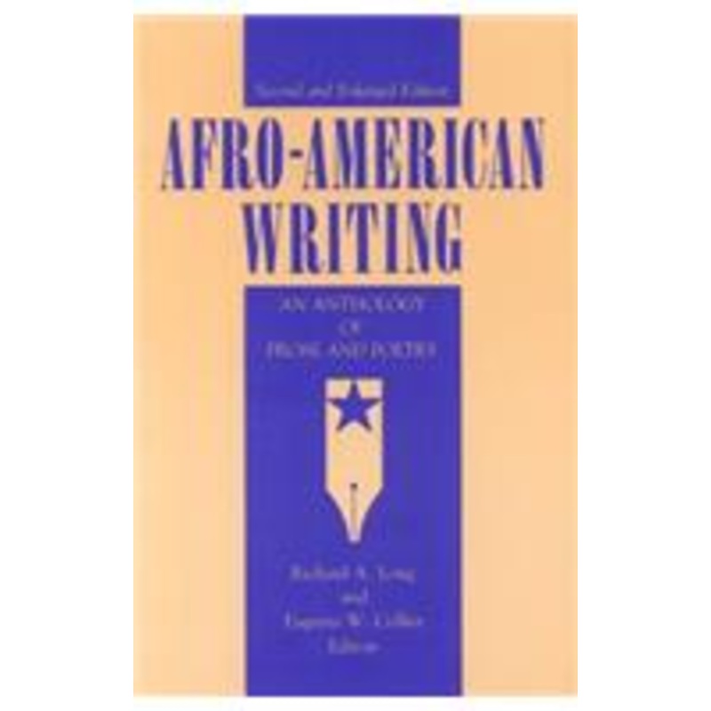 afro-american writing: an anthology of prose and poetry
