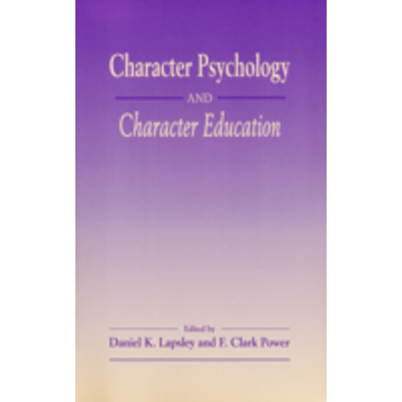character psychology and character education