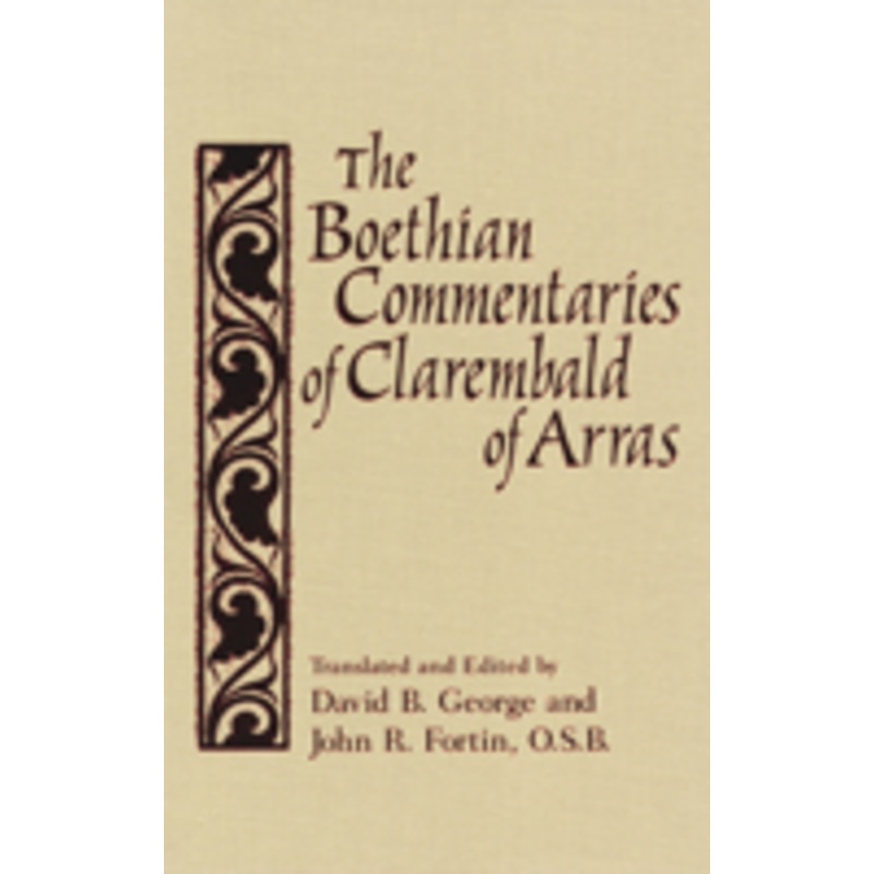 boethian commentaries of clarembald of arras